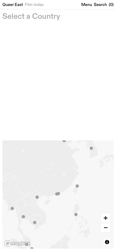 Film Index map at 390 pixels wide, with markers overlapping around Hong Kong and Macau.